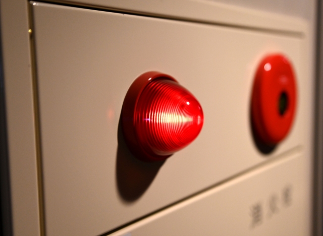 警報機の写真