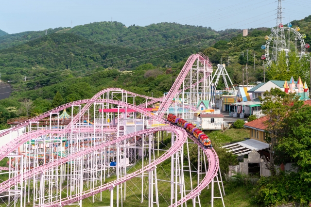 ジェットコースターの画像